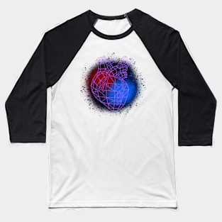 Electro Heart Baseball T-Shirt